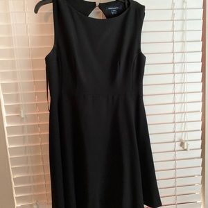 French Connection Black A-line dress